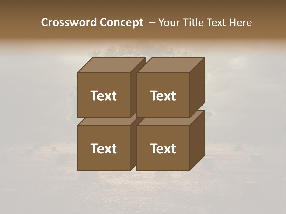 Landscape Ecologic Environment PowerPoint Template