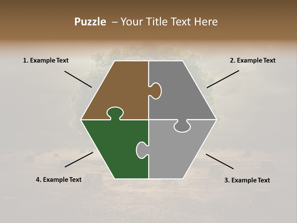Landscape Ecologic Environment PowerPoint Template