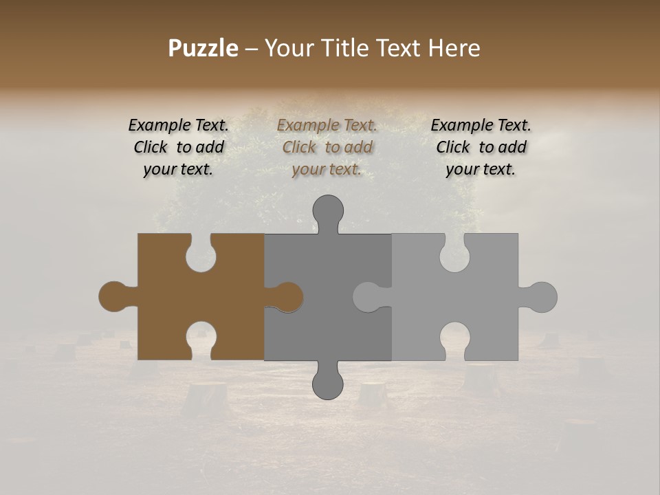 Landscape Ecologic Environment PowerPoint Template