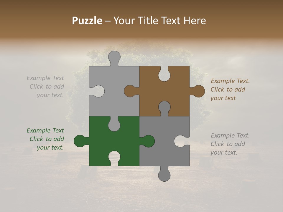 Landscape Ecologic Environment PowerPoint Template