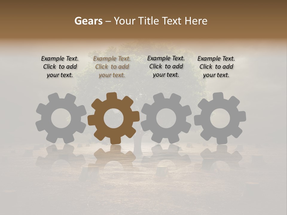 Landscape Ecologic Environment PowerPoint Template