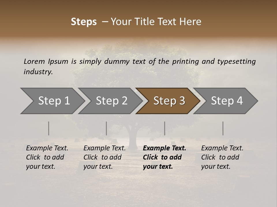 Landscape Ecologic Environment PowerPoint Template