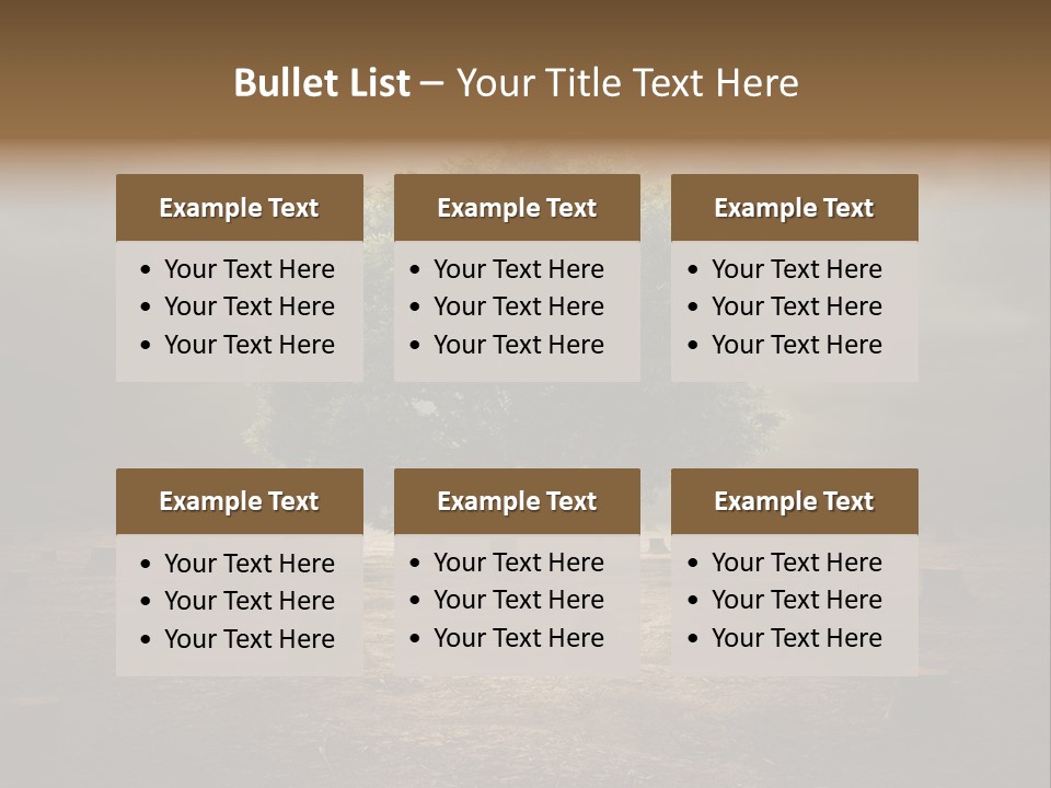 Landscape Ecologic Environment PowerPoint Template