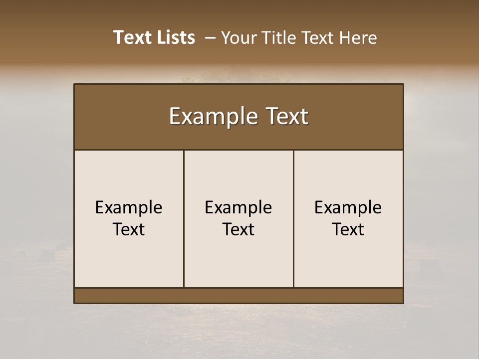 Landscape Ecologic Environment PowerPoint Template