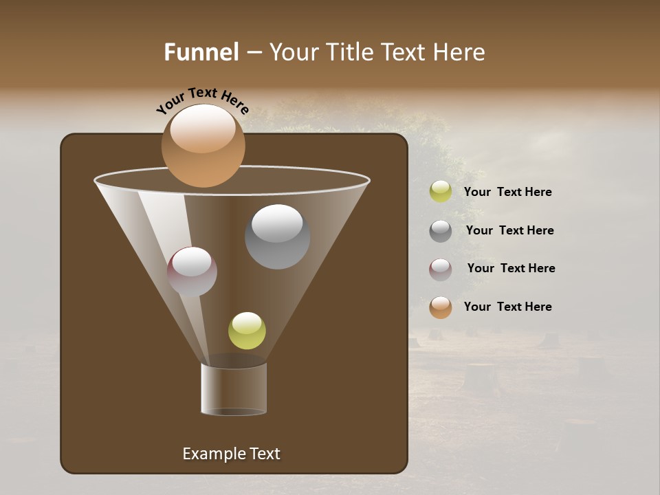 Landscape Ecologic Environment PowerPoint Template