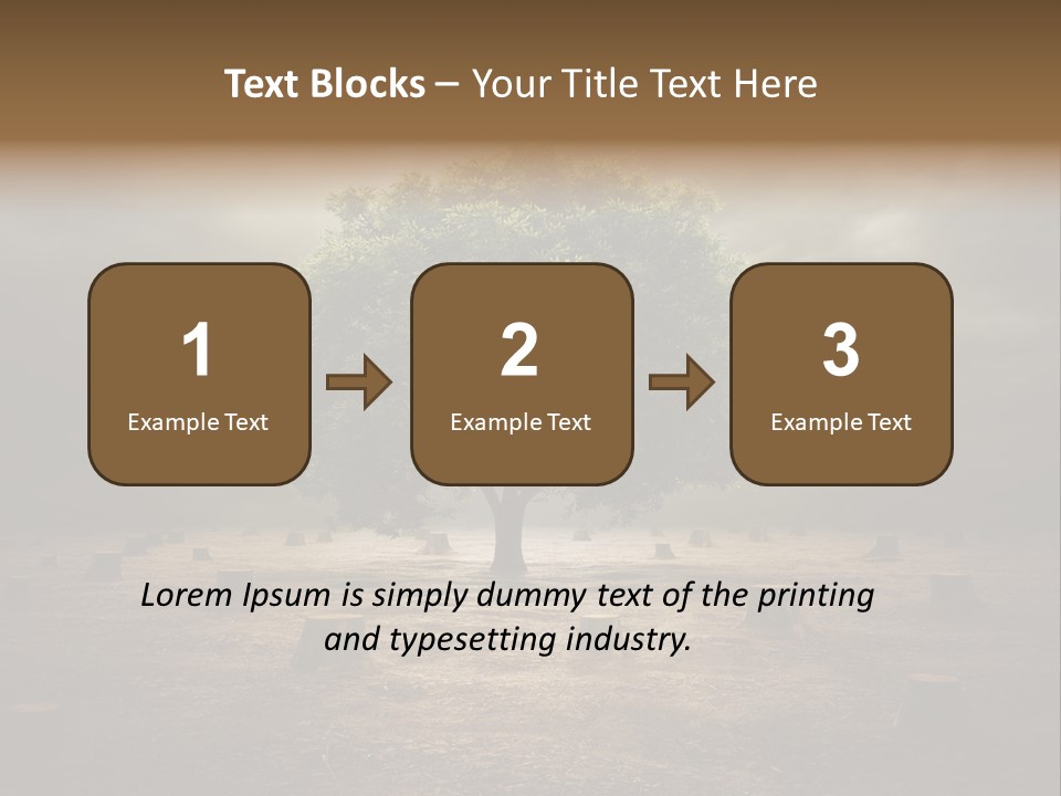 Landscape Ecologic Environment PowerPoint Template
