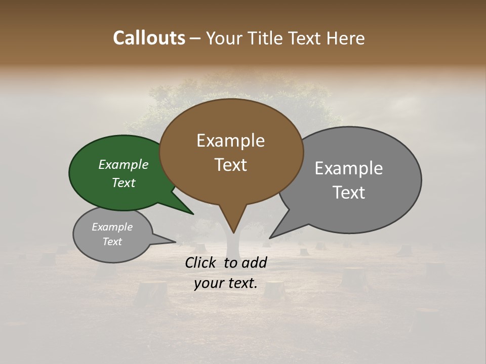 Landscape Ecologic Environment PowerPoint Template