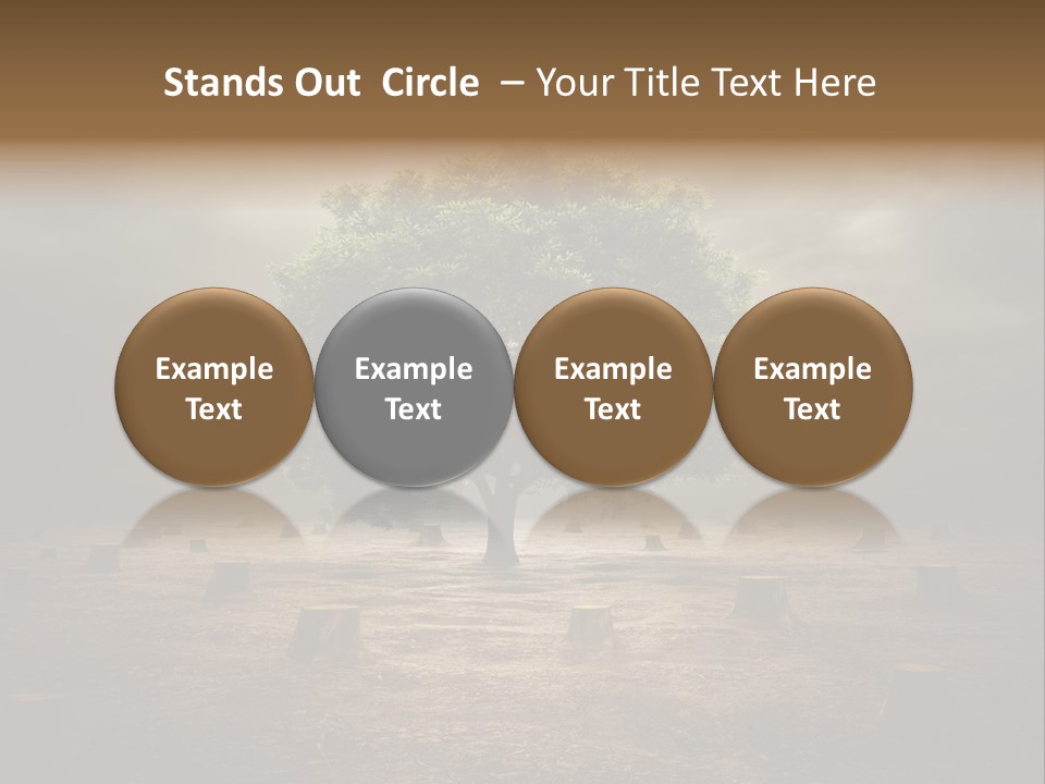 Landscape Ecologic Environment PowerPoint Template