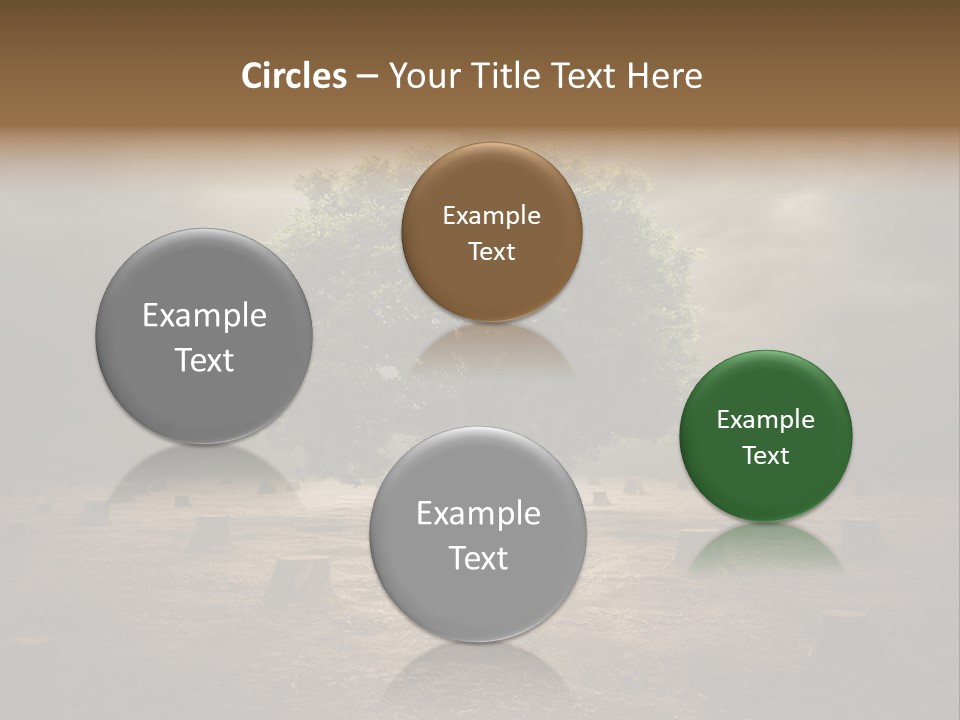 Landscape Ecologic Environment PowerPoint Template