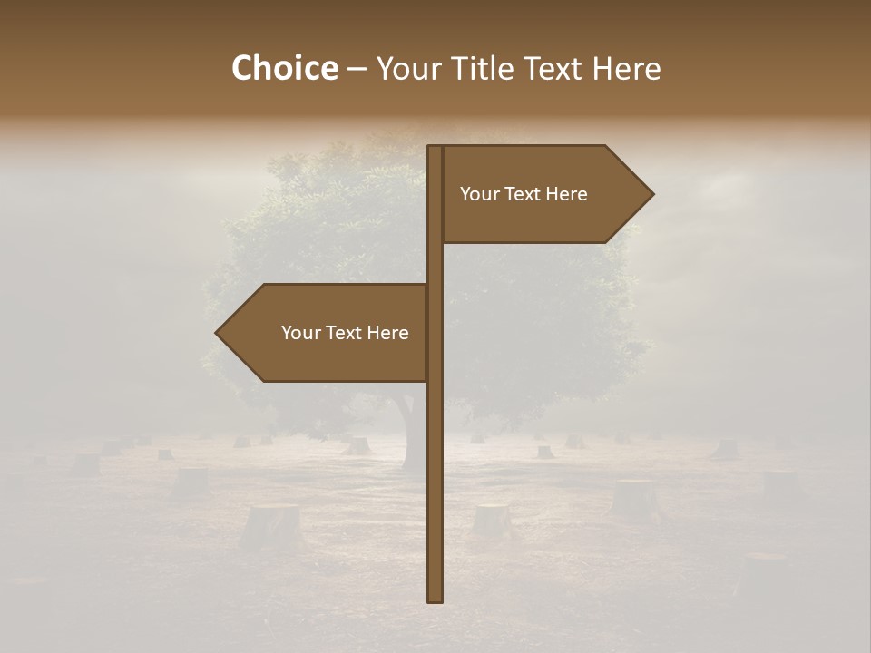 Landscape Ecologic Environment PowerPoint Template