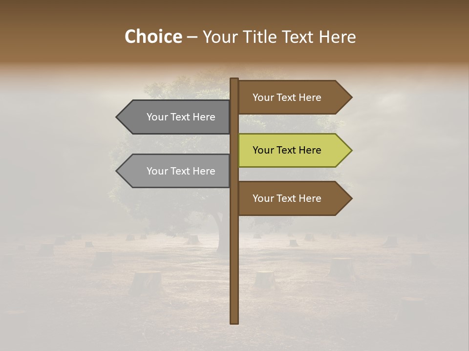 Landscape Ecologic Environment PowerPoint Template