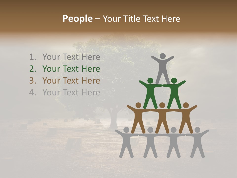 Landscape Ecologic Environment PowerPoint Template