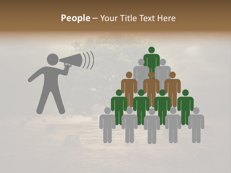 Landscape Ecologic Environment PowerPoint Template