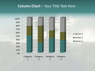 Rotary Sunset Round PowerPoint Template