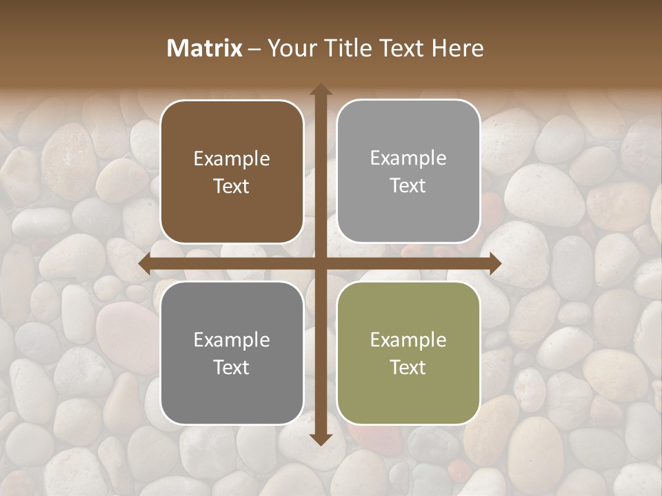 Natural Mosaic Structure PowerPoint Template