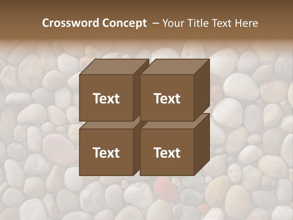 Natural Mosaic Structure PowerPoint Template