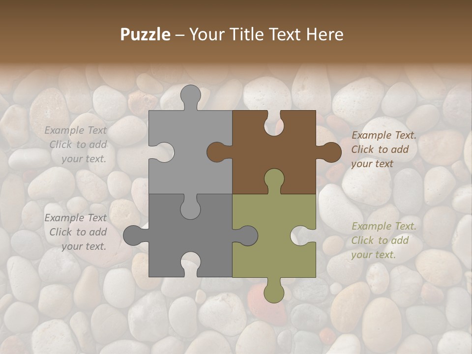 Natural Mosaic Structure PowerPoint Template