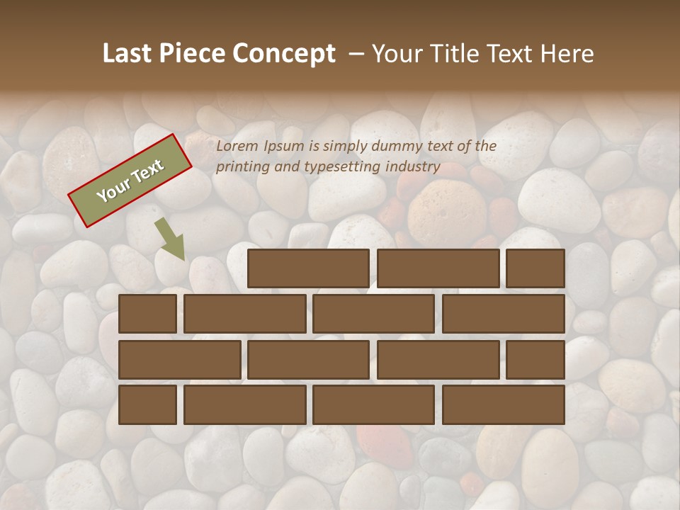 Natural Mosaic Structure PowerPoint Template