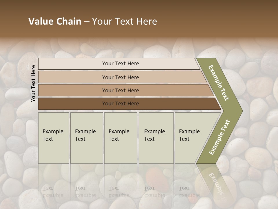 Natural Mosaic Structure PowerPoint Template