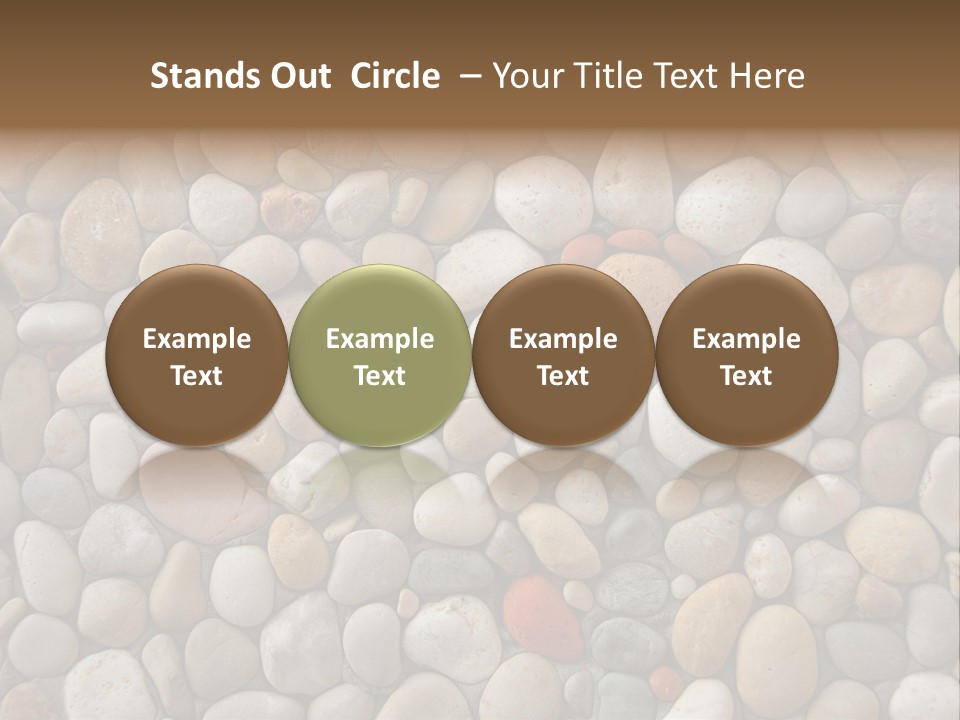 Natural Mosaic Structure PowerPoint Template