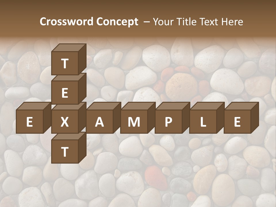 Natural Mosaic Structure PowerPoint Template