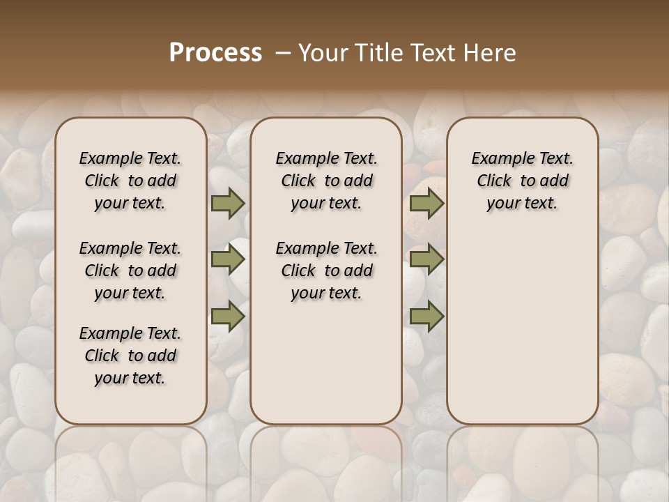 Natural Mosaic Structure PowerPoint Template