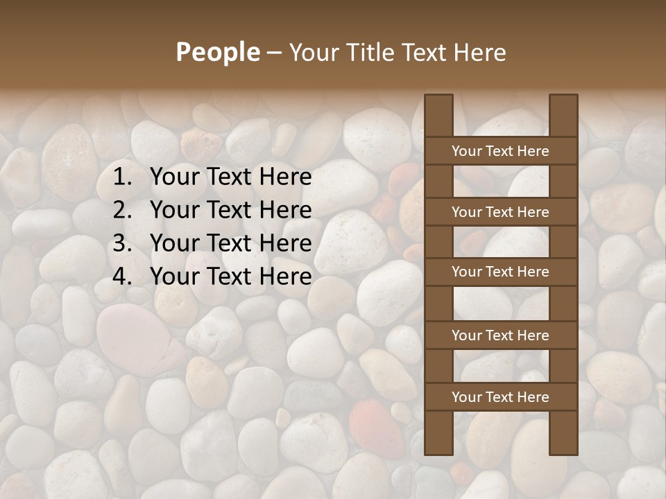 Natural Mosaic Structure PowerPoint Template