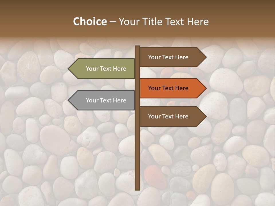 Natural Mosaic Structure PowerPoint Template