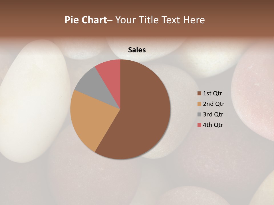Hintergrund Konzept Flusskiesel PowerPoint Template
