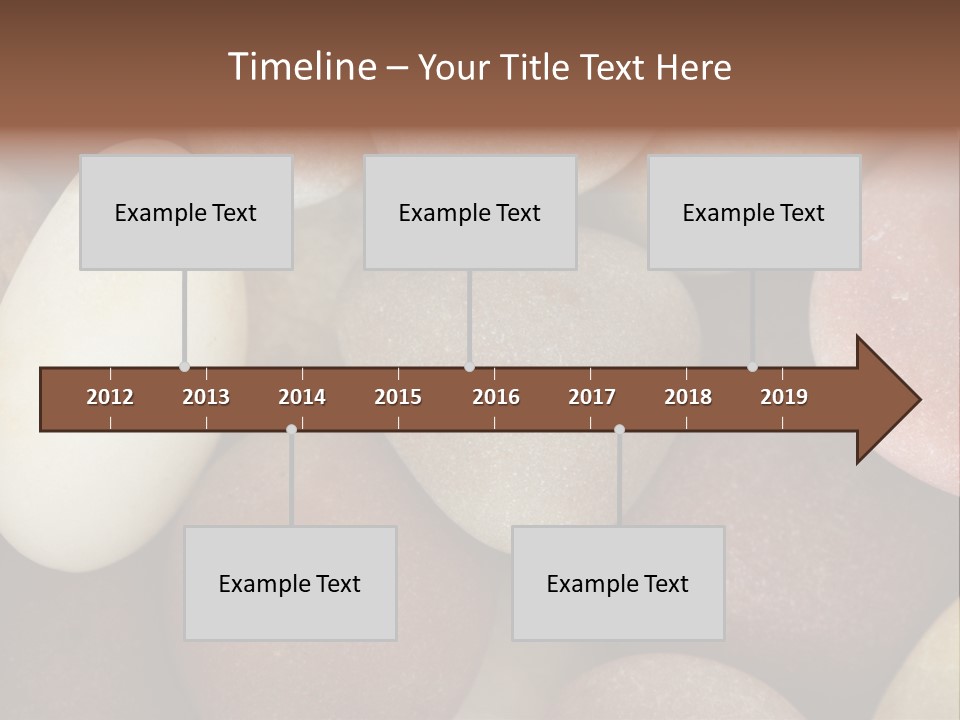 Hintergrund Konzept Flusskiesel PowerPoint Template