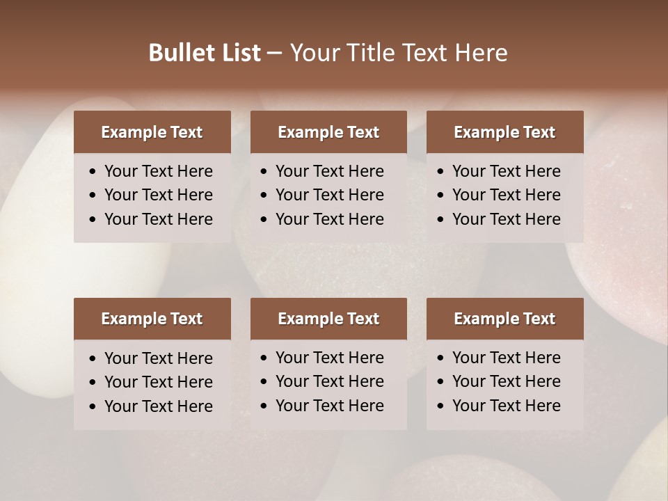 Hintergrund Konzept Flusskiesel PowerPoint Template