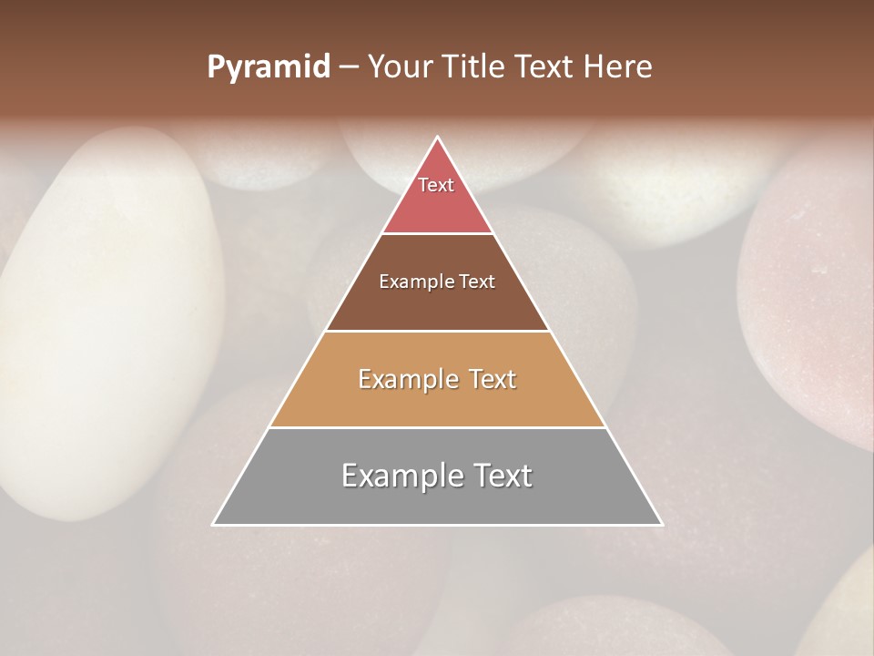 Hintergrund Konzept Flusskiesel PowerPoint Template