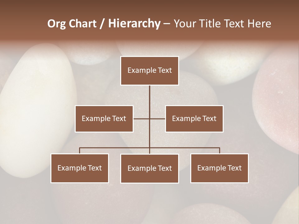 Hintergrund Konzept Flusskiesel PowerPoint Template