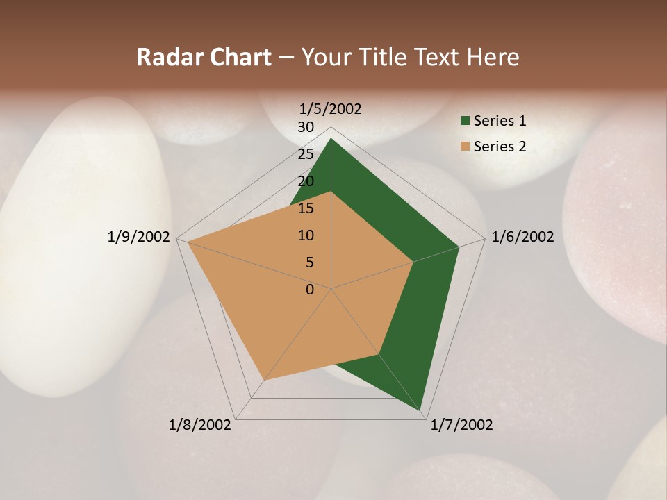 Hintergrund Konzept Flusskiesel PowerPoint Template