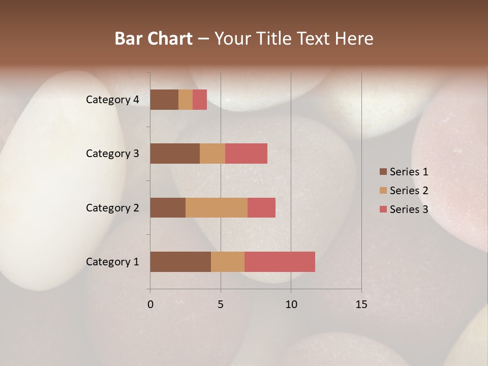 Hintergrund Konzept Flusskiesel PowerPoint Template