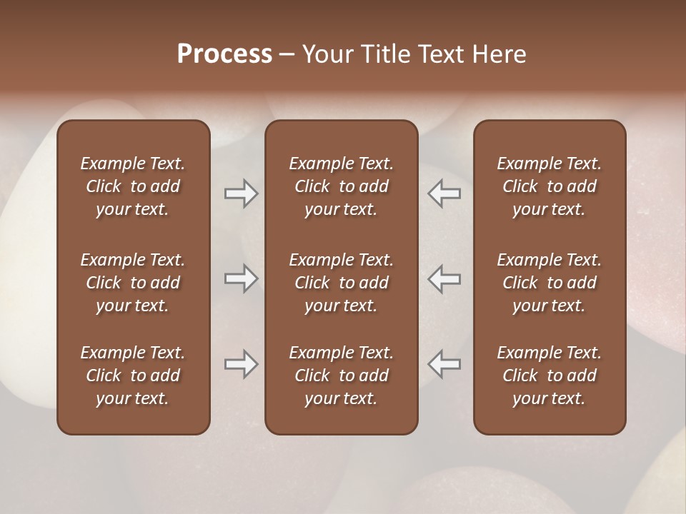 Hintergrund Konzept Flusskiesel PowerPoint Template