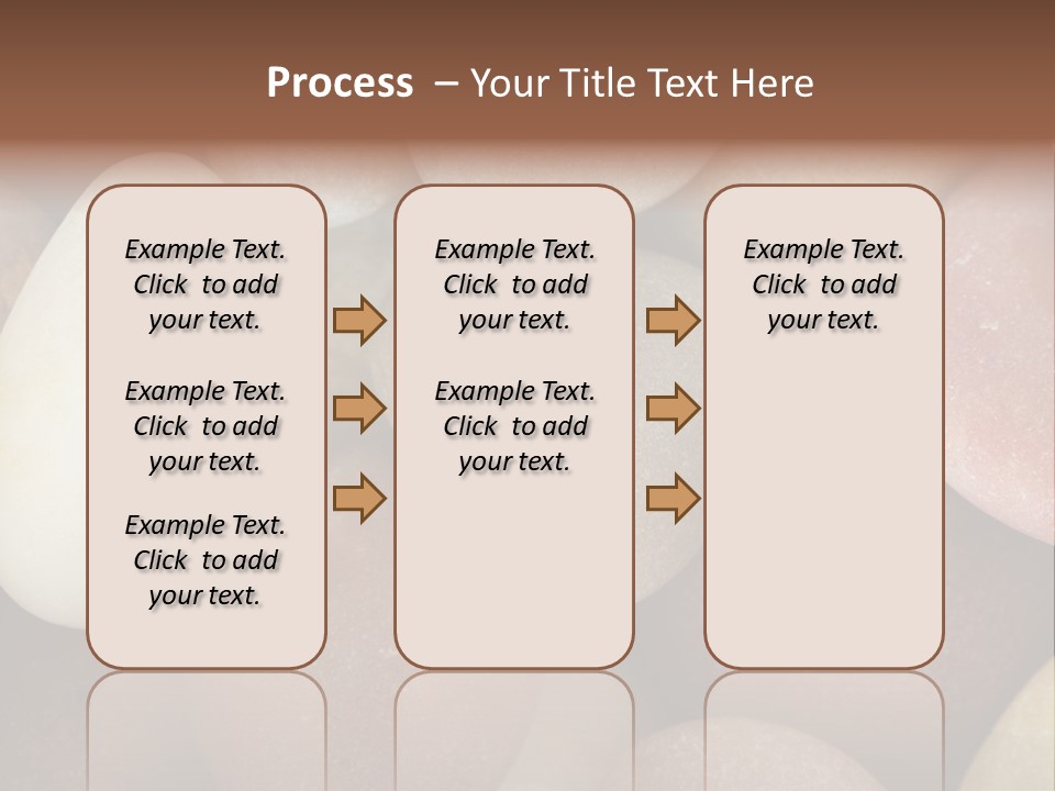 Hintergrund Konzept Flusskiesel PowerPoint Template