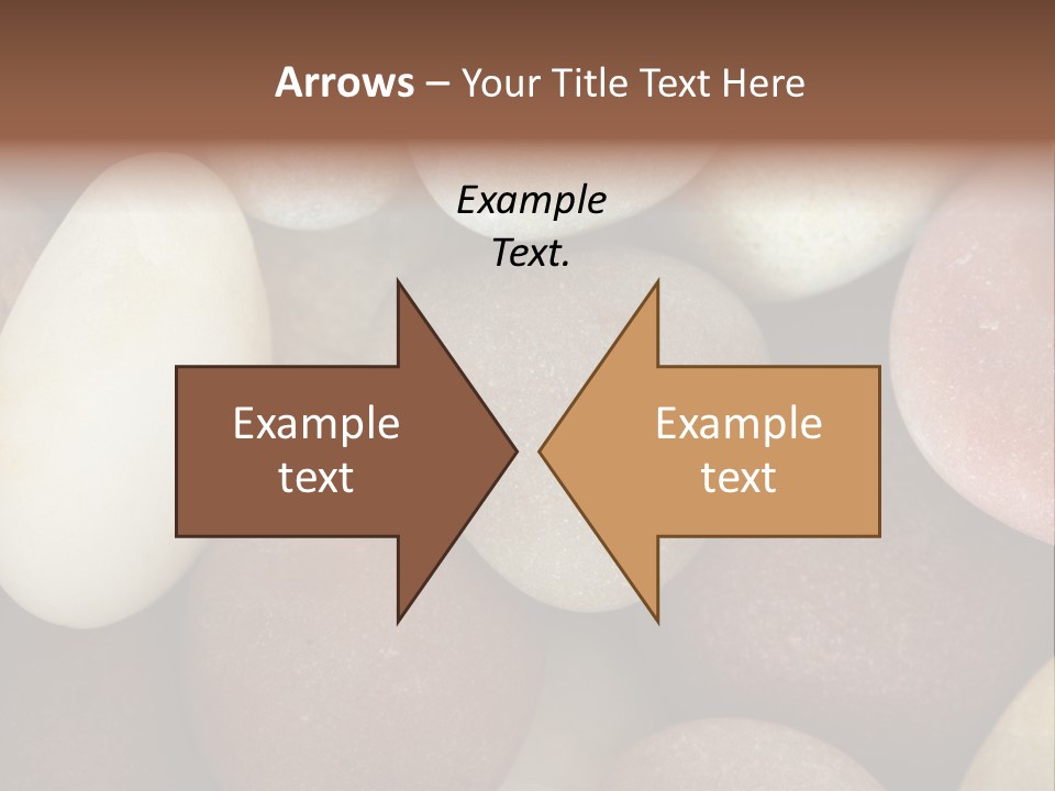 Hintergrund Konzept Flusskiesel PowerPoint Template