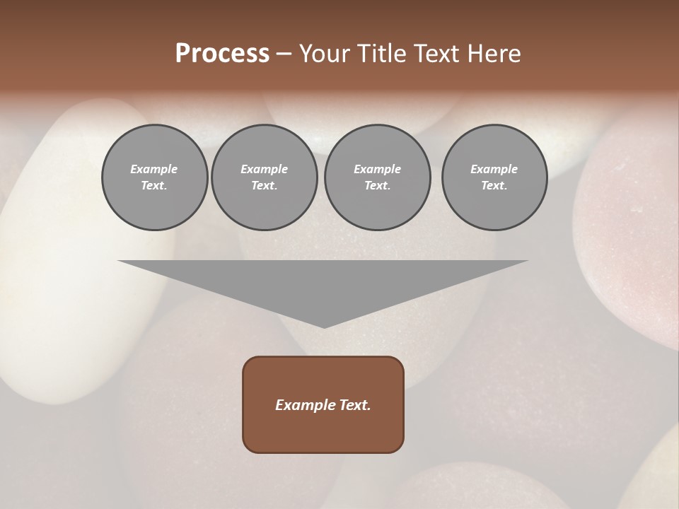 Hintergrund Konzept Flusskiesel PowerPoint Template