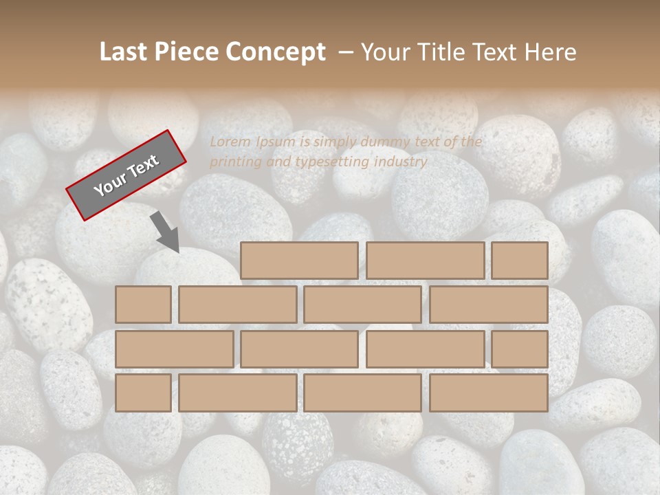 Detail Rocky Backdrop PowerPoint Template