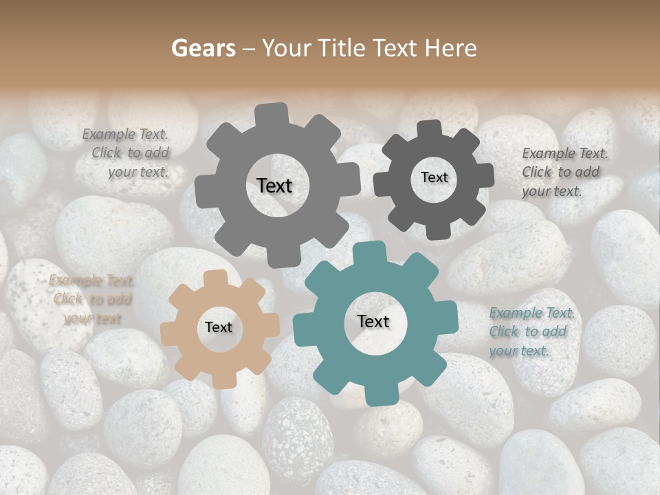 Detail Rocky Backdrop PowerPoint Template