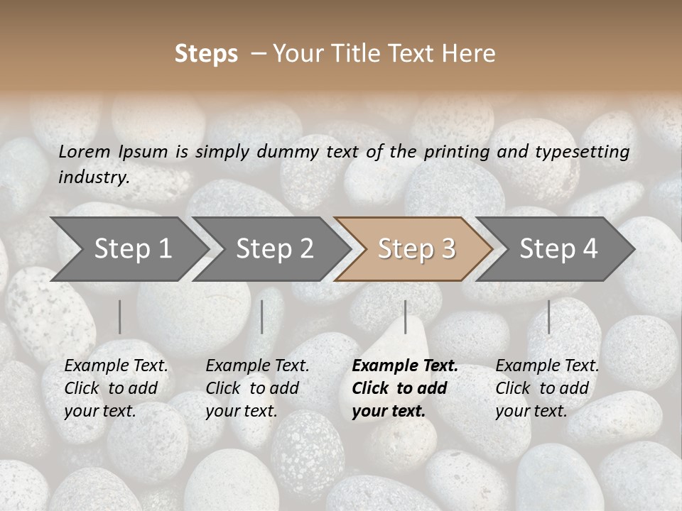 Detail Rocky Backdrop PowerPoint Template