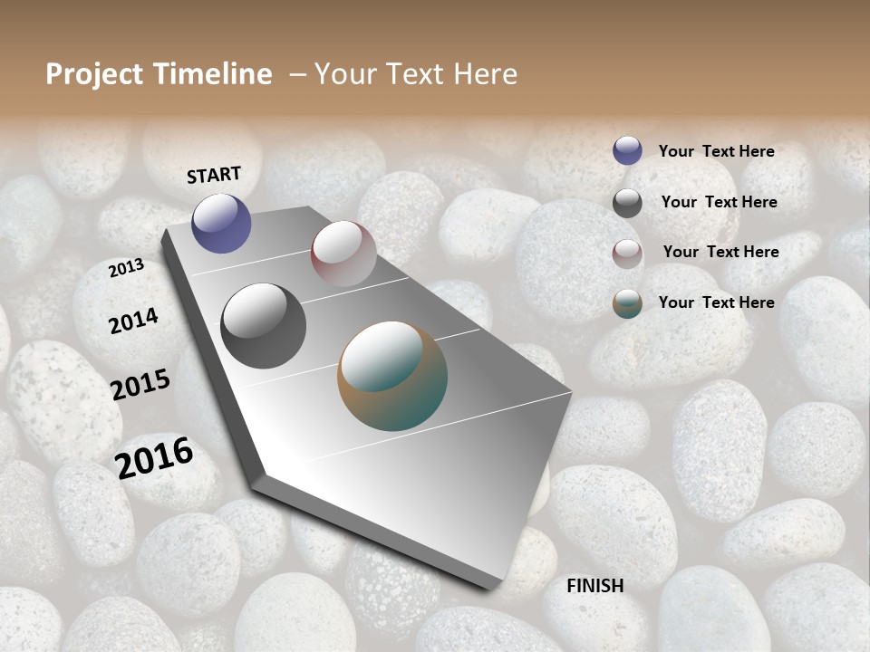 Detail Rocky Backdrop PowerPoint Template