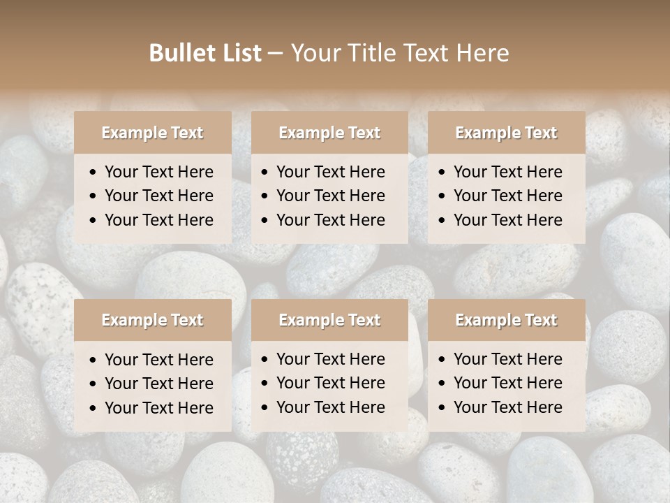 Detail Rocky Backdrop PowerPoint Template