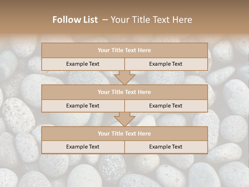 Detail Rocky Backdrop PowerPoint Template