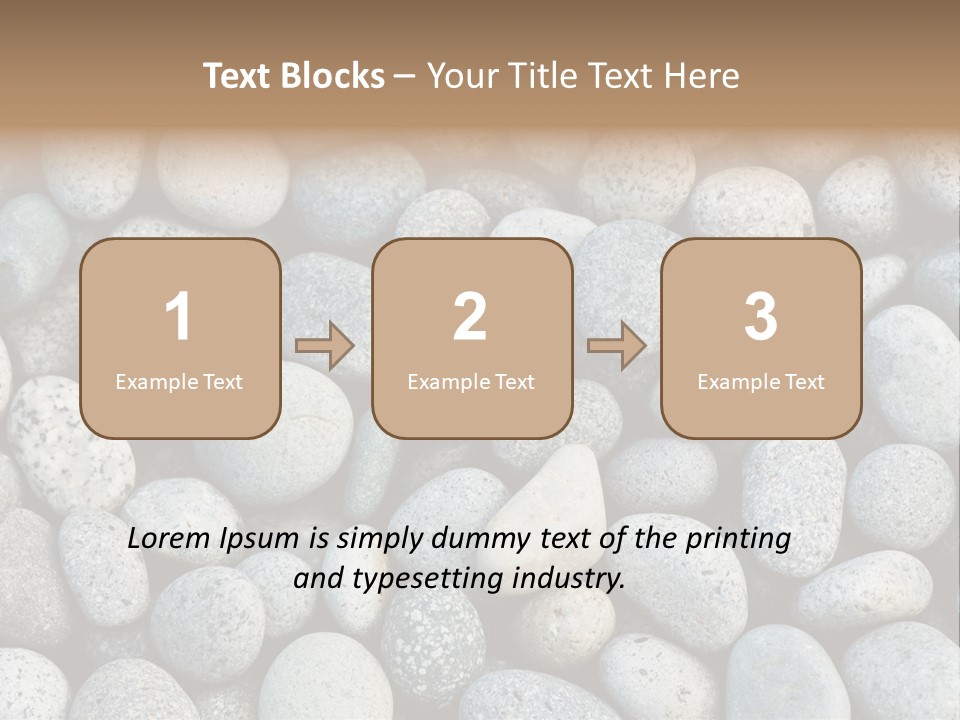 Detail Rocky Backdrop PowerPoint Template