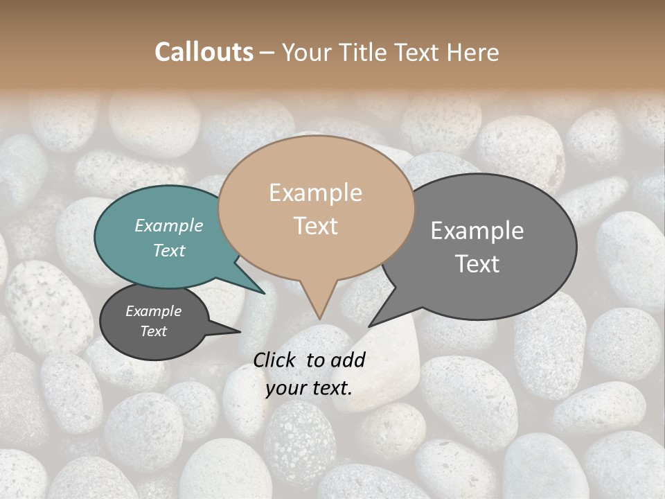 Detail Rocky Backdrop PowerPoint Template