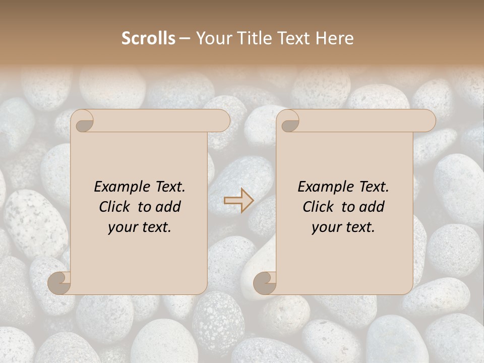 Detail Rocky Backdrop PowerPoint Template