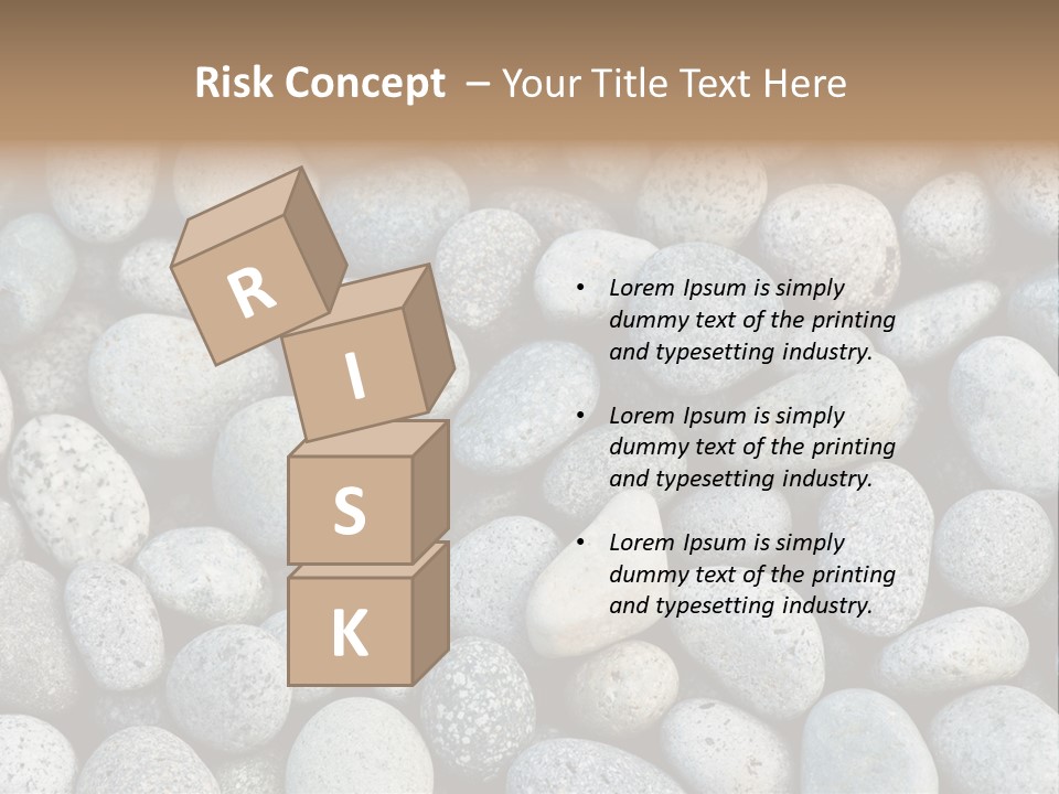 Detail Rocky Backdrop PowerPoint Template