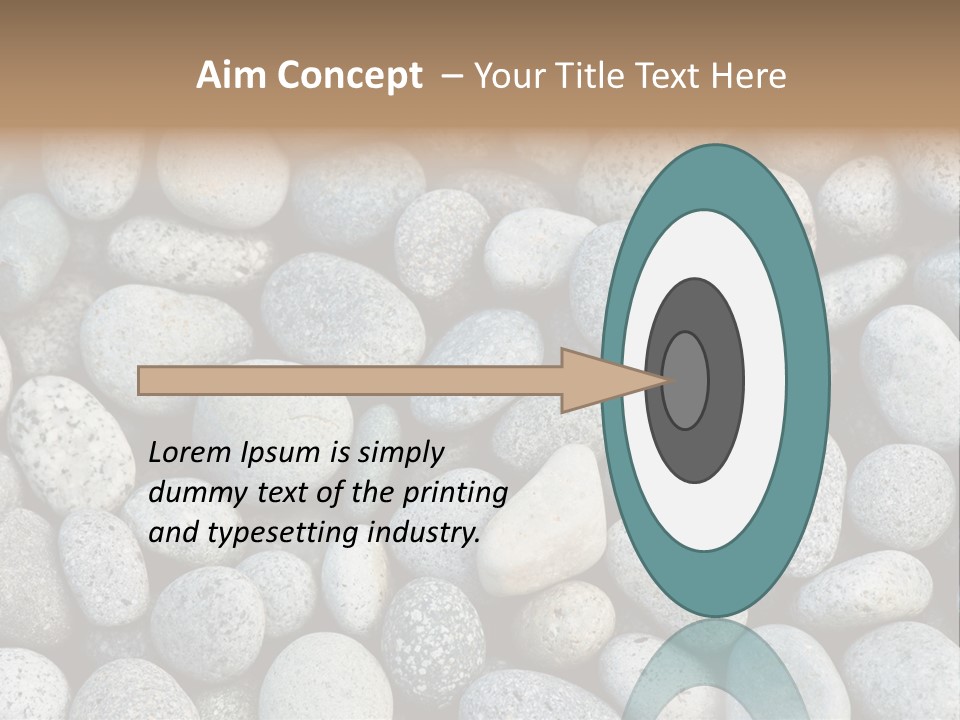 Detail Rocky Backdrop PowerPoint Template